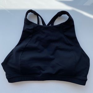 Lululemon “Free to be Serene” bra HIGH NECK